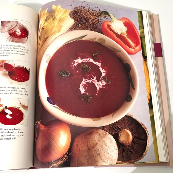 SOUP by Deborah Mayhew Hard Cover Cookbook 200 Soup Recipes Fr Around The World - Picture 6 of 10